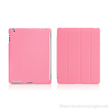 Synthetic Leather Case for iPad 2, with Automatic Sleep Function and Magnets